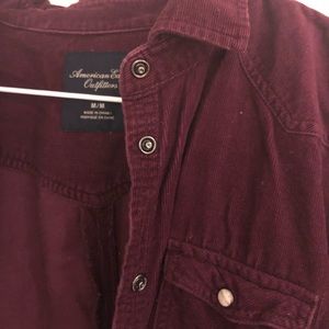 American eagle Marin corduroy button up